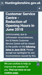 Mobile Screenshot of huntingdonshire.gov.uk