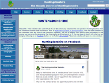 Tablet Screenshot of huntingdonshire.info